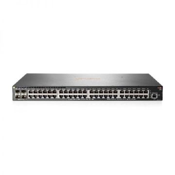 JL355A#AC3 - HP Aruba 2540 48G 4SFP+ 48-Port 48 x 10/100/1000 + 4 x 10 Gigabit Ethernet / 1 Gigabit Ethernet SFP+ Switch