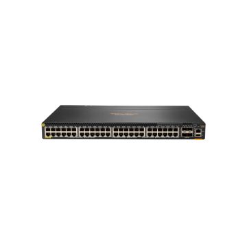 JL661A - HPE Aruba CX 6300M 48-Ports 10/100/1000BASE-T Class4 Ethernet Layer 3 Rack-mountable Managed Network Switch with 4-Ports SFP56