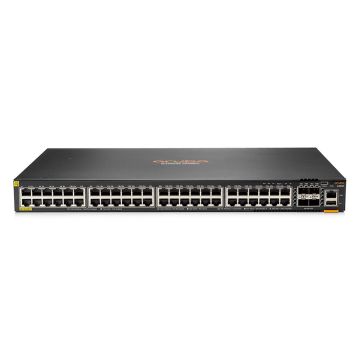 JL666A - HPE Aruba CX 6300F 24-Ports 10/100/1000BASE-T Class4 Ethernet Layer 3 Rack-mountable Managed Network Switch with 4-Ports SFP56