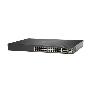 JL668A - HPE Aruba CX 6300F 24-Ports 10/100/1000BASE-T Ethernet Layer 3 Rack-mountable Managed Network Switch with 4-Ports SFP56