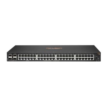 JL676A - HPE Aruba CX 6100 Series 48-Ports 10/100/1000BASE-T Ethernet Layer 2 Rack-mountable Managed Network Switch with 4-Ports SFP+