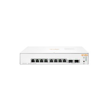 JL680A#ABA - HPE Aruba 1930 Series 8-Ports 10/100/1000BASE-T Ethernet Layer 2+ Desktop Smart Managed Network Switch with 2-Ports SFP