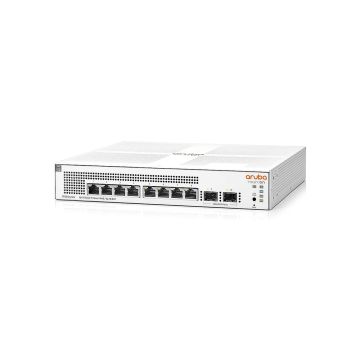 JL681A#ABA - HPE Aruba Instant On 1930 Series 8-Ports 10/100/1000BASE-T Class4 PoE Layer 2+ Rack-mountable Smart Managed Network Switch with 2-Ports SFP