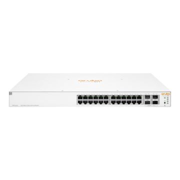 JL684A#ABA - HP Aruba Instant On 1930 Series 24-Ports 10/100/1000BASE-T Class4 PoE Layer 2+ Rack-mountable Smart Managed Network Switch with 4-Ports SFP+