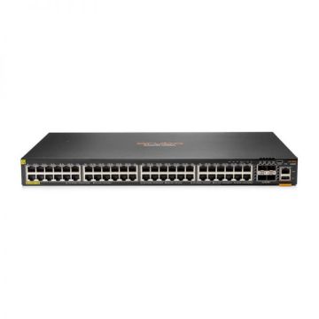 JL727A - HPE Aruba 6200F 48-Ports 10/100/1000BASE-T Class4 Ethernet Layer 3 Rack-mountable Managed Stackable Switch with 4-Ports SFP+