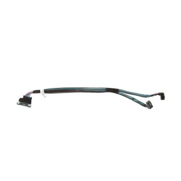 jtkyp - Dell 19.5-inch PERC to 2x Upright Angle Mini-SAS HD Cable for PowerEdge R740XD