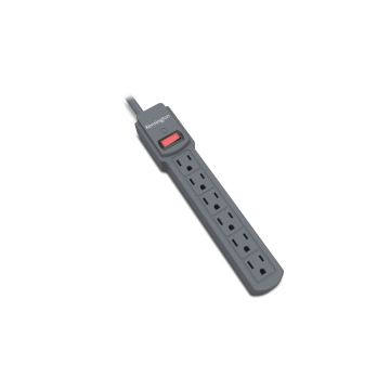 K38214NA - Kensington Computer Guardian Standard Power Strip 6 Outlet 4Ft