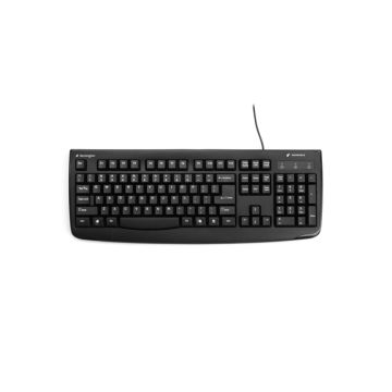 K64407US - Kensington KB Pro Fit Wired Washable USB Keyboard