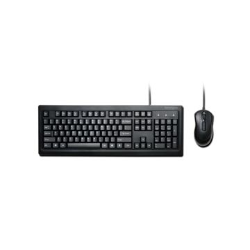 K72436AM - Kensington KM K33997WW Optical Wired Keyboard&MC f Life Desktop Set