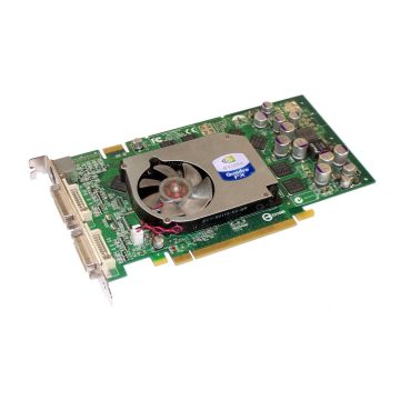 K8215 - Dell nVidia QUADRO FX 1400 128MB GDDR3 SDRAM 2XDVI PCI-Express X16 Graphics Card without Cable