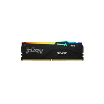 KF552C36BBEA-16 - Kingston Fury Beast RGB 16GB 5200MHz DDR5 PC5-41600 Non-ECC CL36 288-Pin DIMM 1.25V Single Rank x8 Memory Module