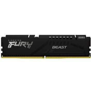KF556C40BBK2-32 - Kingston Fury Beast 32GB (16GB x2) 4800MHz DDR5 PC5-38400 Non-ECC CL38 288-Pin DIMM 1.25V Single Rank Memory Module