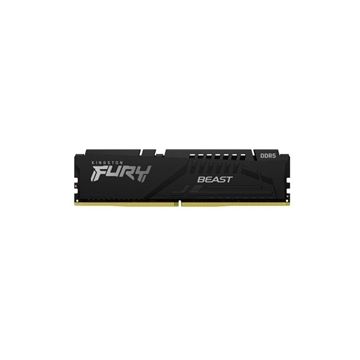 KF560C40BBK2-64 - Kingston Fury Beast 64GB (2x 32GB) 6000MHz DDR5 PC5-48000 Non-ECC CL40 288-Pin DIMM 1.35V (LV) Dual Rank x8 Memory Module