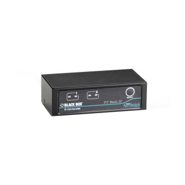 KV7022A - Black Box Desktop Kvm Switch - Vga, Usb Or Ps/2, 2-Port, Gsa, Taa