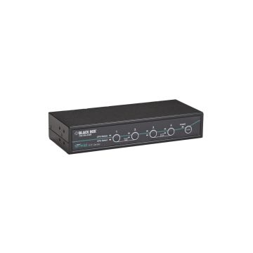KV9614A - Black Box Desktop Kvm Switch - Dvi-D With Emulated Usb Keyboard/Mouse, 4-Port , Gsa, Taa