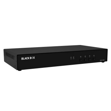 KVS4-1004D - Black Box Niap4 Secure Kvm Switch, Single Head, 4-Port, Dvi-I. If Outside Tape Is Broken,