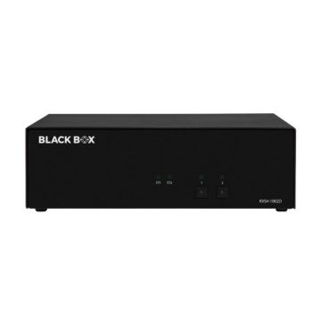 KVS4-2002HV - Black Box Secure Kvm Switch - 2-Port, Dual-Monitor, Flexport Hdmi/Displayport, Taa If Outs