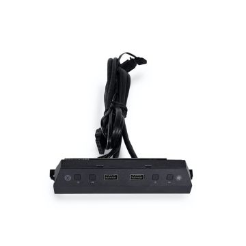 LAN216-1X - Lian Li system cabinet I/O interface kit 2 x USB 3.0 Type-A, ARGB controller