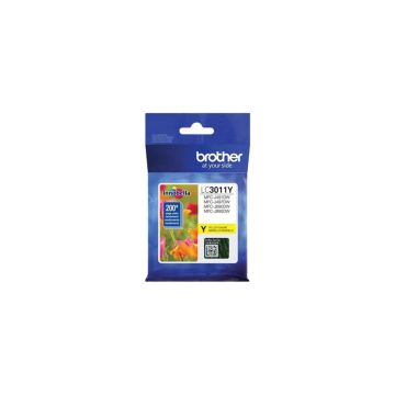 LC3011Y - Brother Standard-Yield 200 Pages Yellow Ink Cartridge for MFC-J491DW MFC-J497DW and MFC-J895DW