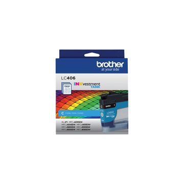 LC401CS - Brother Standard-Yield 200 Pages Cyan Ink Cartridge for MFC-J1010DW MFC-J1012DW and MFC-J1170DW