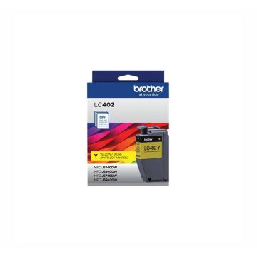 LC402YS - Brother Standard-Yield 550 Pages Yellow Ink Cartridge for MFC-J5340DW MFC-J6540DW and MFC-J6940DW