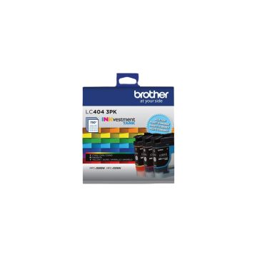 LC4043PKS - Brother Standard-Yield 750 Pages Cyan Magenta Yellow Ink Cartridge (Pack of 3) for MFC-J1205W and MFC-J1215W