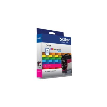 LC404MS - Brother Standard-Yield 750 Pages Magenta Ink Cartridge for MFC-J1205W XL and MFC-J1215W