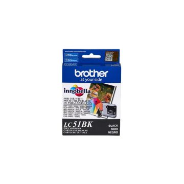 LC51BK - Brother Standard-Yield 500 Pages Black Ink Cartridge for FAX-1360 FAX-1960C and MFC-845CW