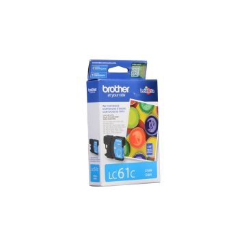 LC61C - Brother Standard-Yield 325 Pages Cyan Ink Cartridge for DCP-165C MFC-250C and MFC-6890CDW