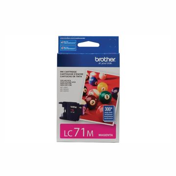 LC71M - Brother Standard-Yield 300 Pages Magenta Ink Cartridge for MFC-J280W and MFC-J425W