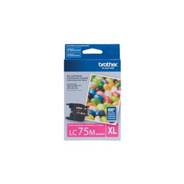 LC75M - Brother High-Yield 600 Pages Magenta Ink Cartridge for MFC-J280W MFC-J425W and MFC-J430W