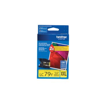 LC79Y - Brother Super High-Yield 1200 Pages Yellow Ink Cartridge for MFC-J5910DW MFC-J6510DW MFC-J6710DW and MFC-J6910DW