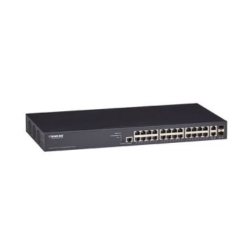 LPB3052A - Black Box Gigabit Ethernet(1000-Mbps)Managed Poe+ Switch-(48)10/100/1000-Mbps Copper Rj45