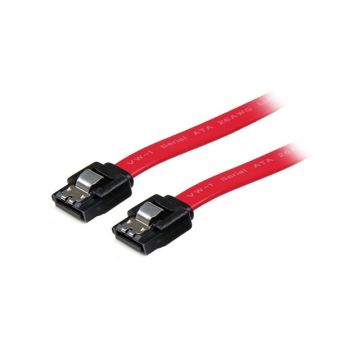LSATA24 - StarTech 24in Latching SATA Cable M M 