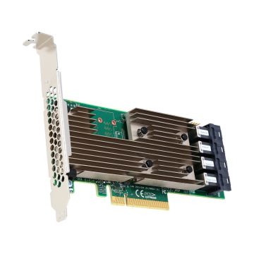 LSI00254 - LSI 9305-16i PCI-Express 3.0 x8 Low Profile SAS Host Bus Adapter