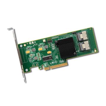 LSI00301 - LSI Logic 6GB/s 8-Port Internal PCI-Express 3.0 SATA SAS Host Bus Adapter with Standard Bracket