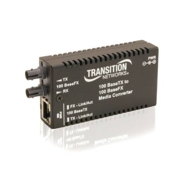 M/E-TX-FX-01-NA - Transition Networks Mini 100Basetx To 100Basefx St Mm 2Km 3.3V - Na