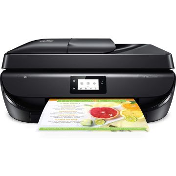 M2U84A#1H3 - HP OfficeJet 5258 4800 x 1200 dpi 10 ppm USB, Ethernet, Bluetooth, Wi-Fi Automatic Duplex Printing 2.2-inch Touch Screen LCD Display Desktop Color InkJet All-in-One Printer