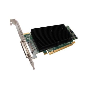 M9140-E512LAF - Matrox M9140 512MB GDDR2 PCI Express x16 4x DVI Workstation Video Graphics Card