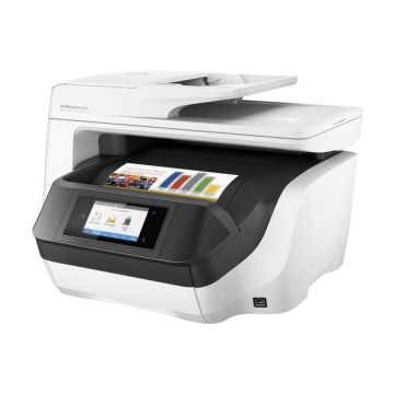 M9L75A - HP OfficeJet Pro 8720 4800 x 1200 dpi 37 ppm USB, Ethernet, Wi-Fi 4.3-inch Touch Screen LCD Display Desktop Color InkJet All-in-One Printer