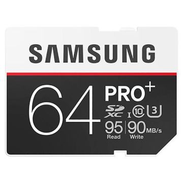 MB-SD64D/EU - Samsung PRO Plus 64GB Class 10 SDXC Flash Memory Card