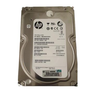 MB2000GCWDA - HP Toshiba 2TB 7200RPM SATA 6Gb/s 3.5-inch SC Desktop Hard Drive (New pulls)