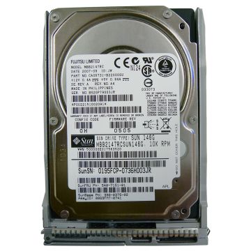 MBB2147RC - Fujitsu 147GB 10000RPM 16MB Cache SAS 3GB/s 2.5-inch Hard Drive