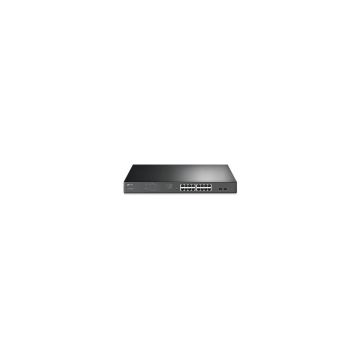 MBVB0118KJHSG - TP-Link TP Link TL-SG1218MPE 16-Port Gigabit Easy Smart PoE+ Switch