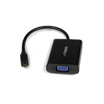 MCHD2VGAA2 - Startech Convert A Micro Hdmi Video Signal To Vga, With Discrete Audio Output - Micro Hdm