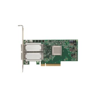 MCX414A-BCAT - Mellanox ConnectX Dual-Port 10 Gigabit SFP+ Network Interface Card