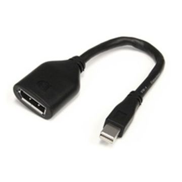 MDP2DPMF6IN - StarTech 6in Mini DisplayPort to DisplayPort Cable Adapter M F 