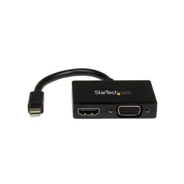 MDP2HDVGA - StarTech AC Travel A V Adapter Mini DisplayPort t HDMI VGA Converter