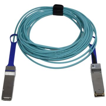 MFA1A00-E010 - Mellanox 10m Multi-mode 100GbE QSFP28 to QSFP28 EDR InfiniBand Active Optical Cable