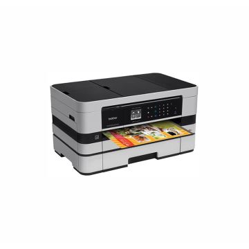MFC-J4610DW - Brother 6000 x 1200 dpi 18 ppm Ethernet, Wi-Fi Automatic Duplex Printing LCD Display Desktop Color InkJet All-in-One Printer